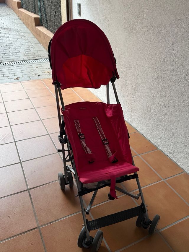 Silla paseo Mclaren rosa