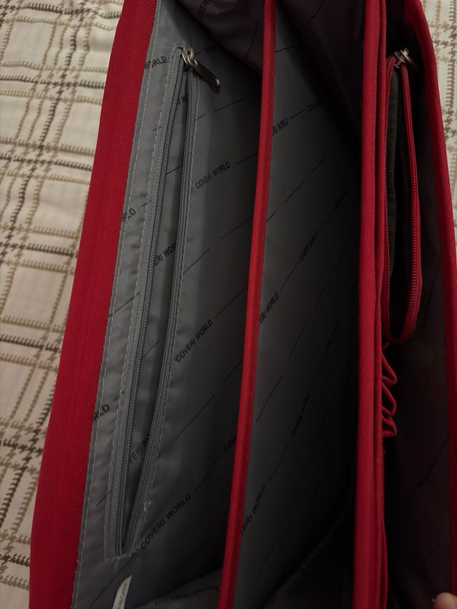 Borsa Coveri World rossa