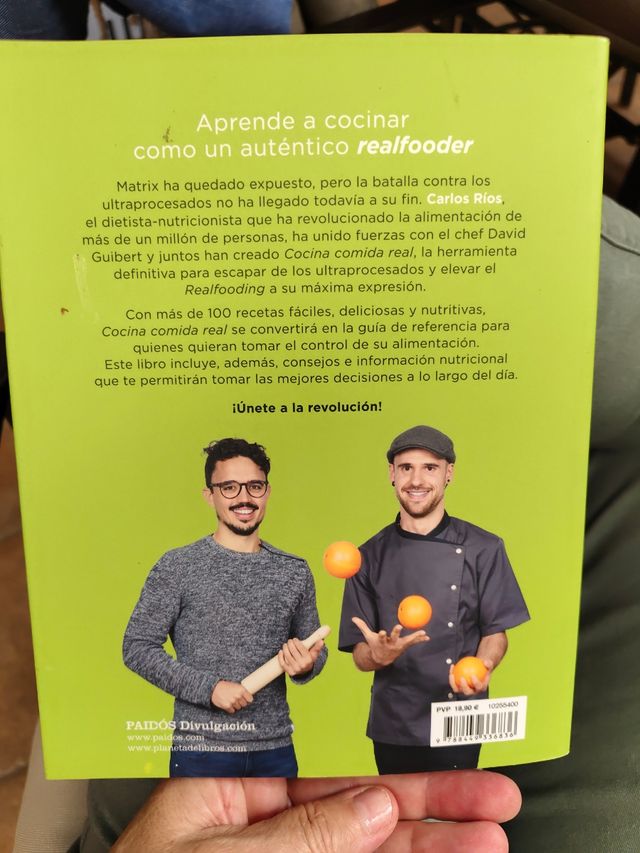 Cocina comida real: Más de 100 recetas para rea...