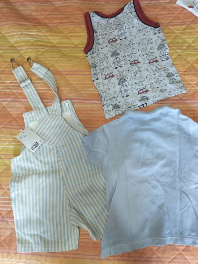 Abiti bimbo: Salopette, magliette e canotta