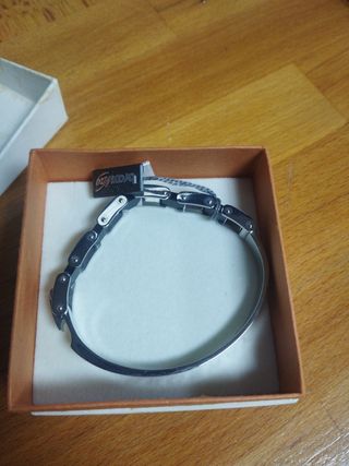 Pulsera Brosway - Negra y Plateada