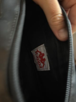 Pochette Kappa nera