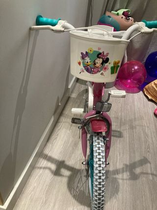 Bicicleta Minnie y Daisy