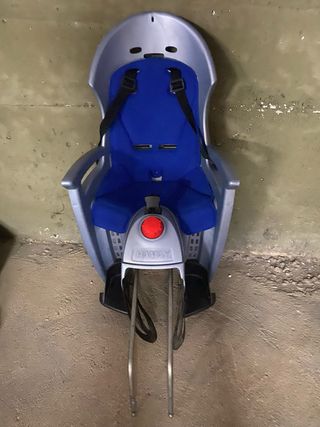 Sillita para bicicleta con regulador de respaldo