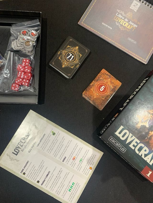 Lovecraft - Juego de Mesa Zacatrus