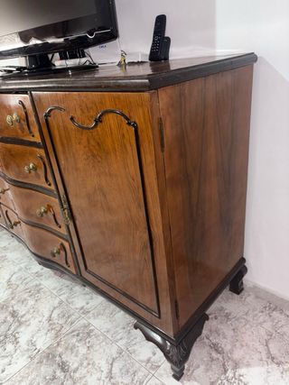 Mueble antiguo madera | 4 cajones con ESPEJO
