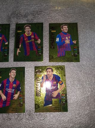 6 Cromos Messi Dynasty Box Adrenalyn 2024 2025