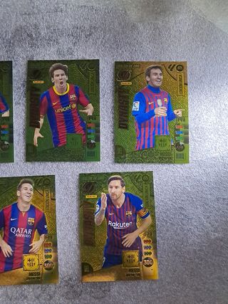 6 Cromos Messi Dynasty Box Adrenalyn 2024 2025