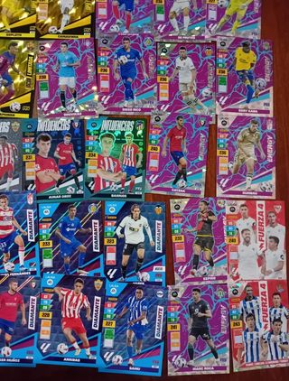 Lote a 5eu TODO 50 cartas Panini Adrenalyn XL