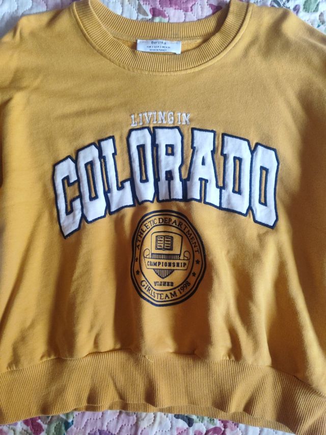 Sudadera Colorado amarilla