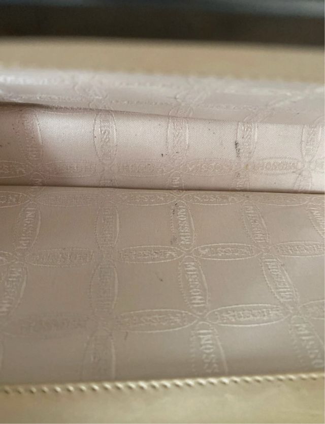 Pochette Missoni beige