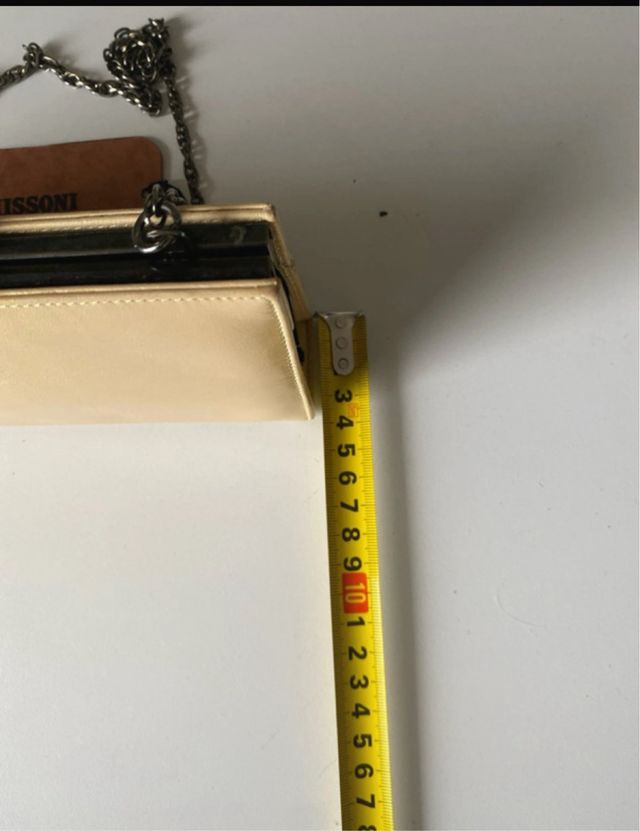 Pochette Missoni beige