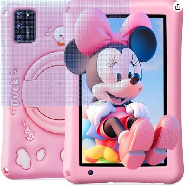 Tablet infantil rosa 7" Android 13