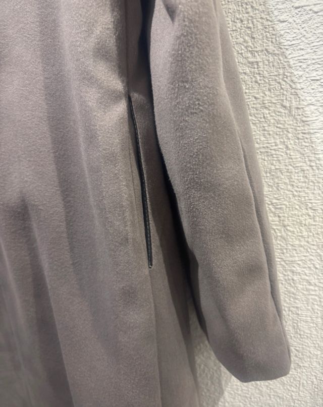 Abrigo paño gris XL - 46-56