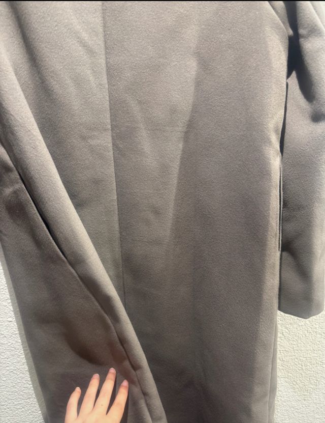 Abrigo paño gris XL - 46-56