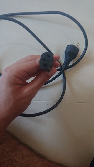 Cable alimentación europeo