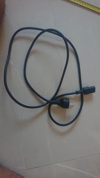 Cable alimentación europeo