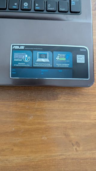 Portátil Asus A53S