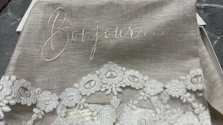 Runner lino Made in Italy beige