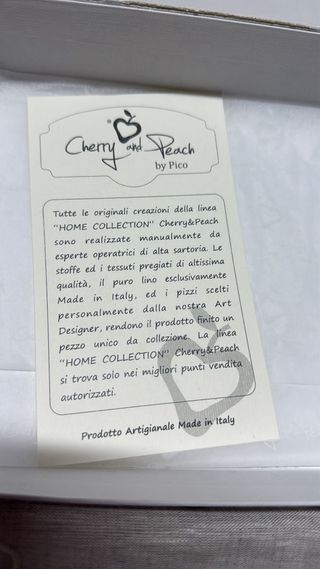 Runner lino Made in Italy beige