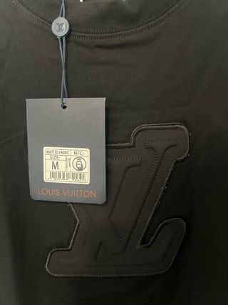Camiseta Louis Vuitton Negra - Talla M