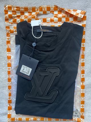 Camiseta Louis Vuitton Negra - Talla M