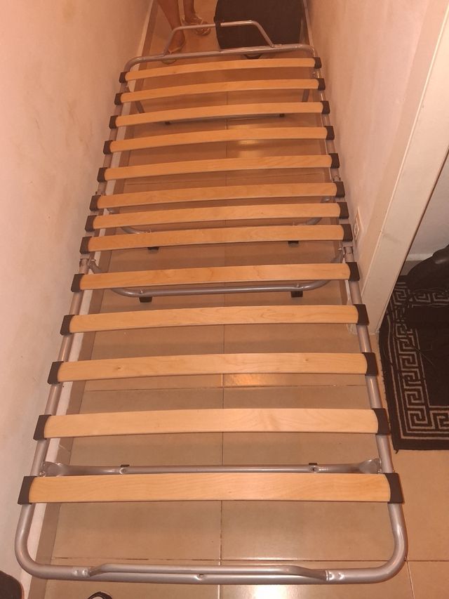 Somier plegable metálico nuevo