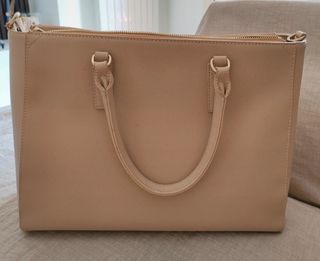 Borsa Trussardi beige e rosa