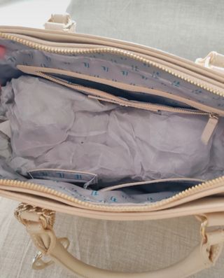 Borsa Trussardi beige e rosa