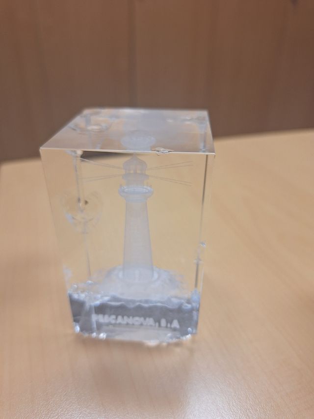 3 piezas  Cristal Pescanova