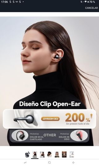Auriculares JOYROOM Open Ear