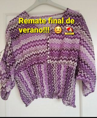 Comodidad y estilo en morado. Talla S/M 