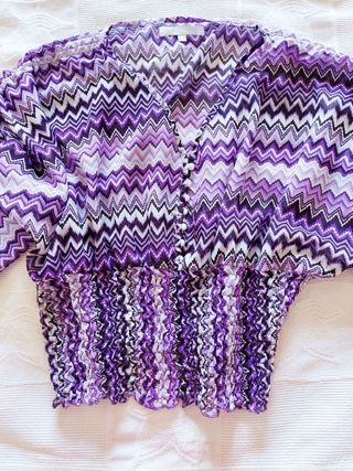 Comodidad y estilo en morado. Talla S/M 