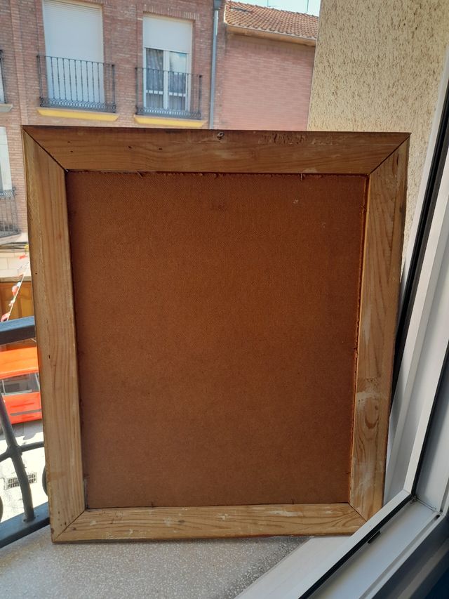 Cuadro al óleo, más de 50 años.