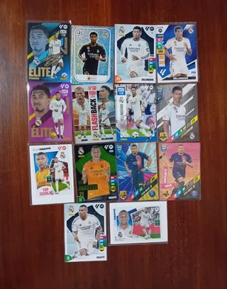 14 cartas real Madrid Mbappé Bellingham