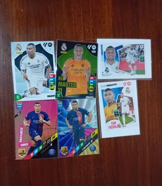 14 cartas real Madrid Mbappé Bellingham