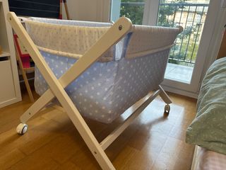 Minicuna blanca - Cuna bebé