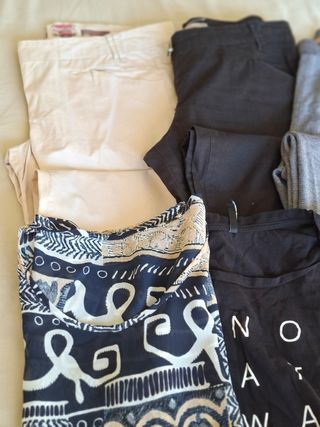 Lote ropa: 3 pantalones, 3 camisetas