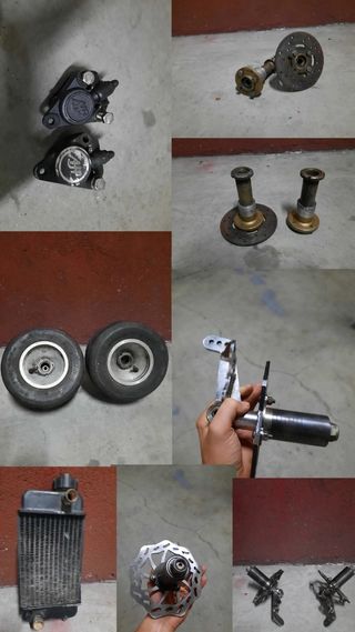 Repuestos Karting: Frenos, Llantas bujes,manguetas