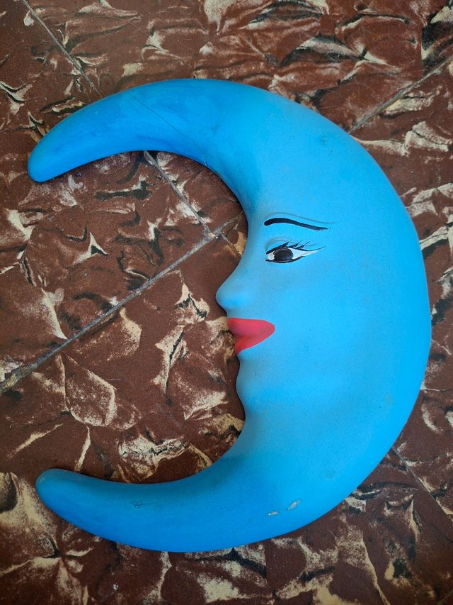 Sol y Luna cerámica decorativa