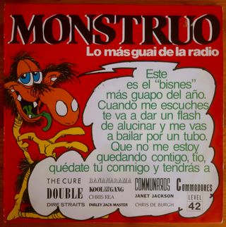 LP Monstruo (1986) - Varios Artistas