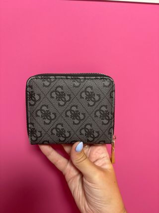 Cartera Guess - Negra Gris