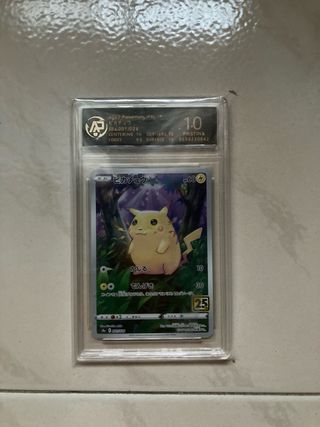 Pikachu 25th Anniversary 10 PSA