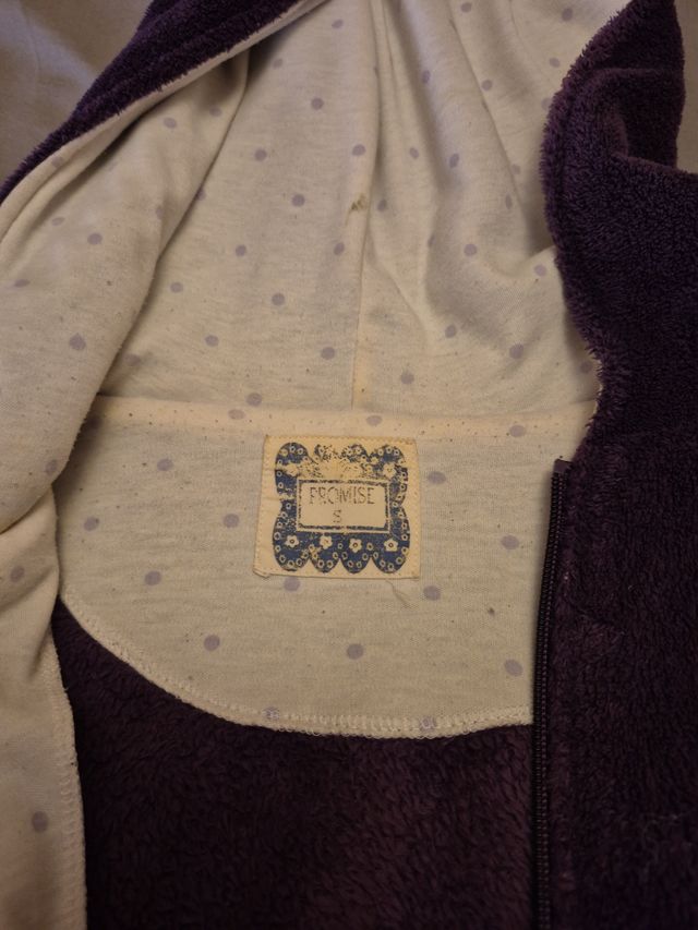 Pijama Good Feeling - Bata larga morada