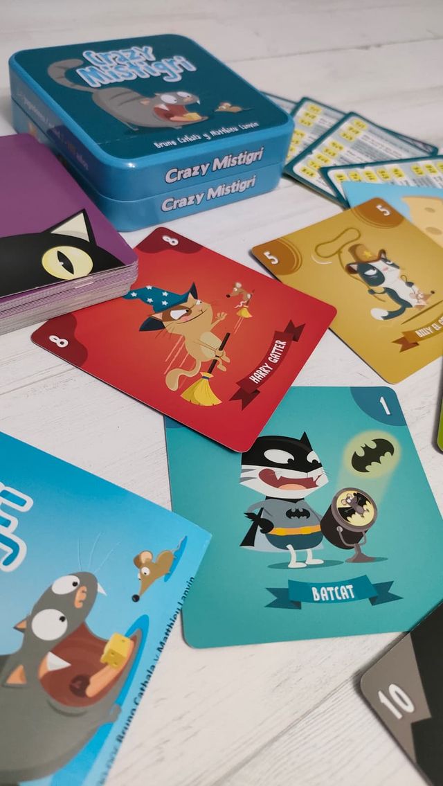 Crazy Mistigri: Juego de Mesa