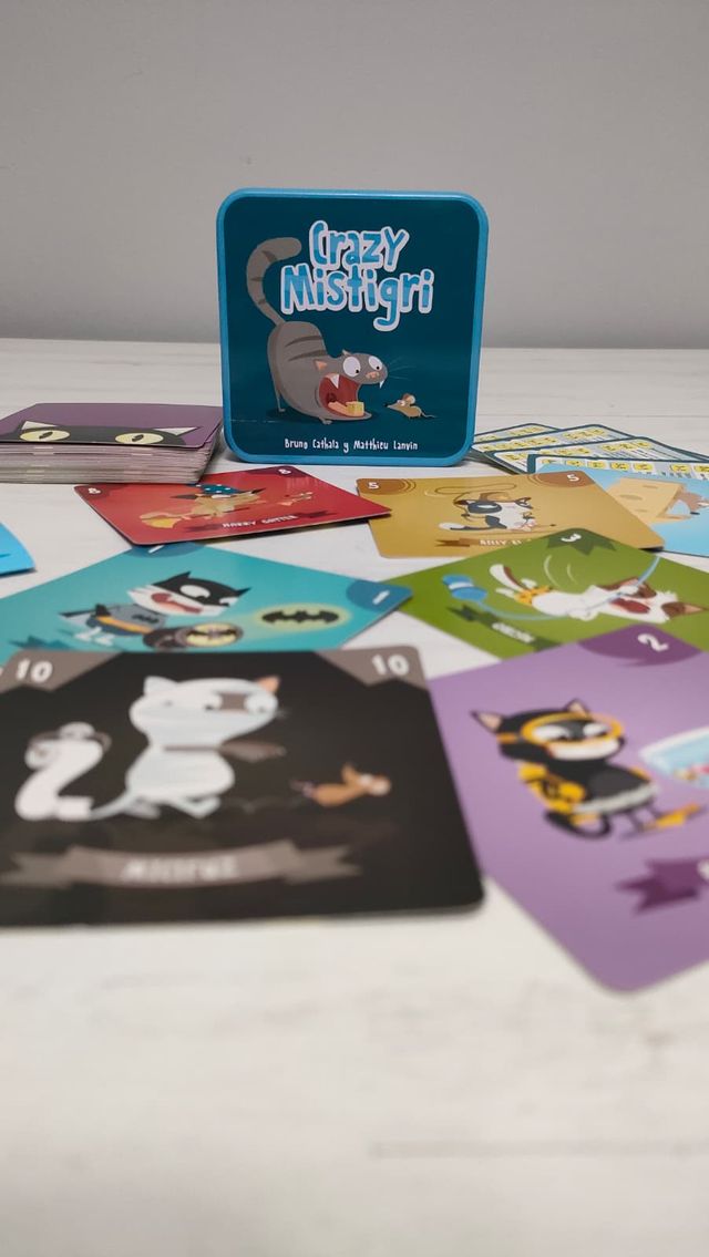 Crazy Mistigri: Juego de Mesa