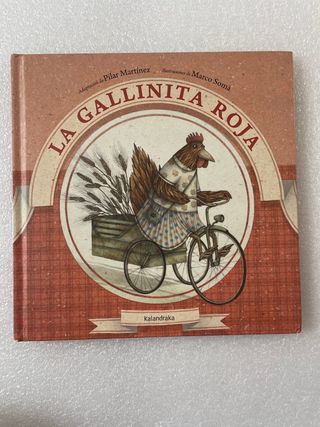 Libro infantil La gallinita roja