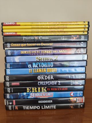 16 Películas DVD Variadas