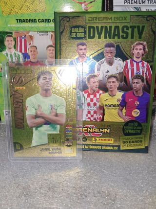 Cromos Lamine Yamal Adrenalyn XL Dynasty