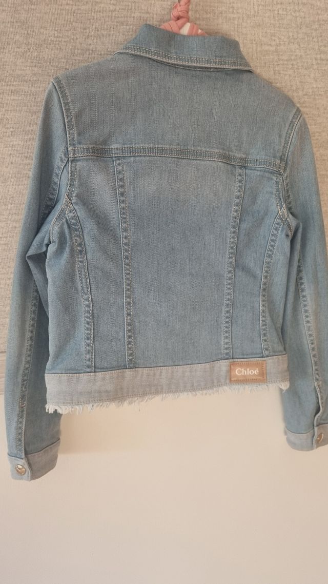 Chaqueta vaquera Chloé niña 8 años